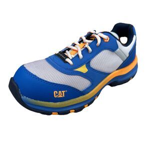 CAT Quake CT ASTM/Comp Toe Women’s Size 5 CAT Caterpillar Work Shoes Blue Grey